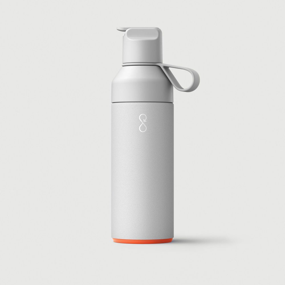Accessoires de voyage - "Ocean Bottle" la gourde GO (500ml) - Pierre grise - OCEAN BOTTLE