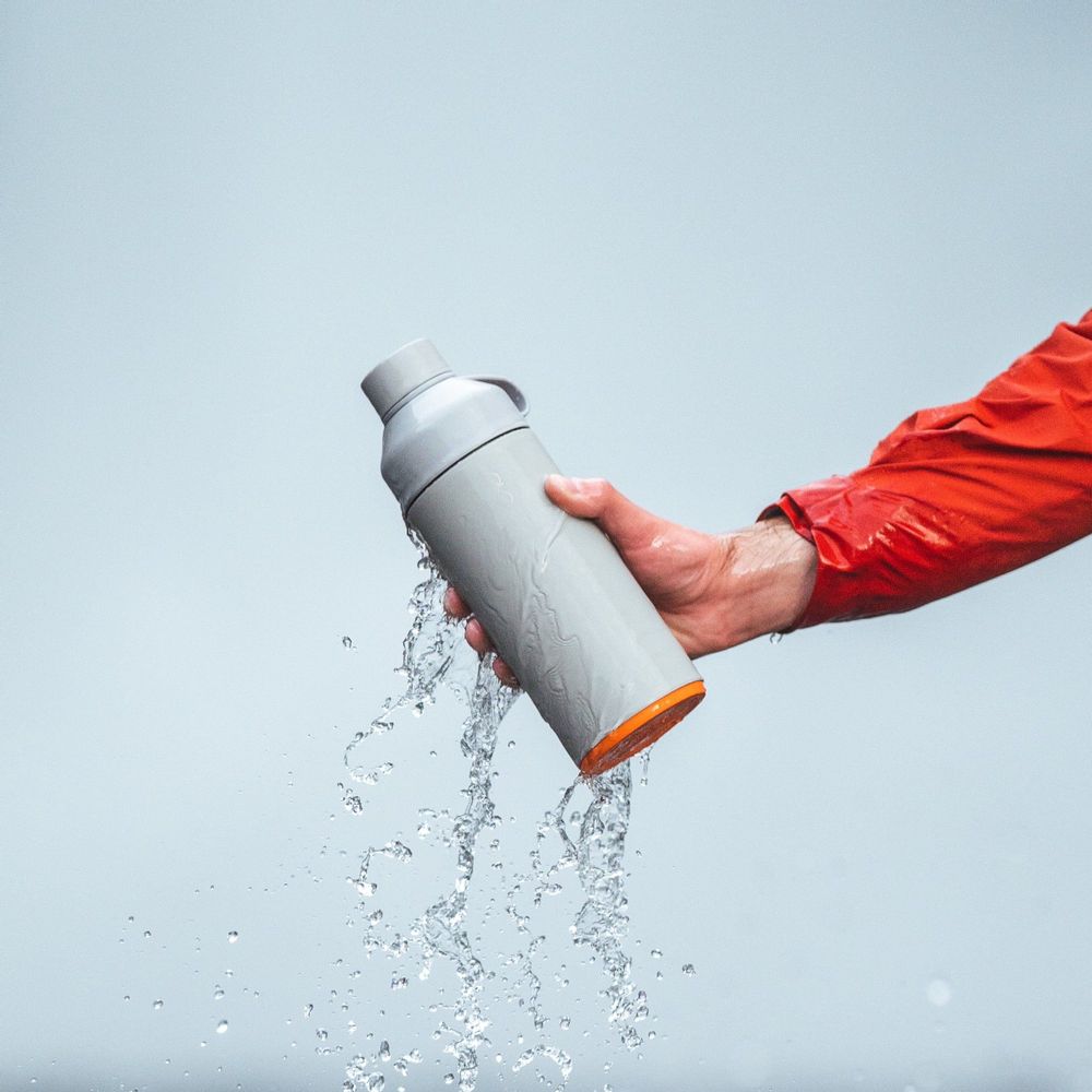 Gifts - Original Ocean Bottle - Rock Grey (1 Litre) - OCEAN BOTTLE