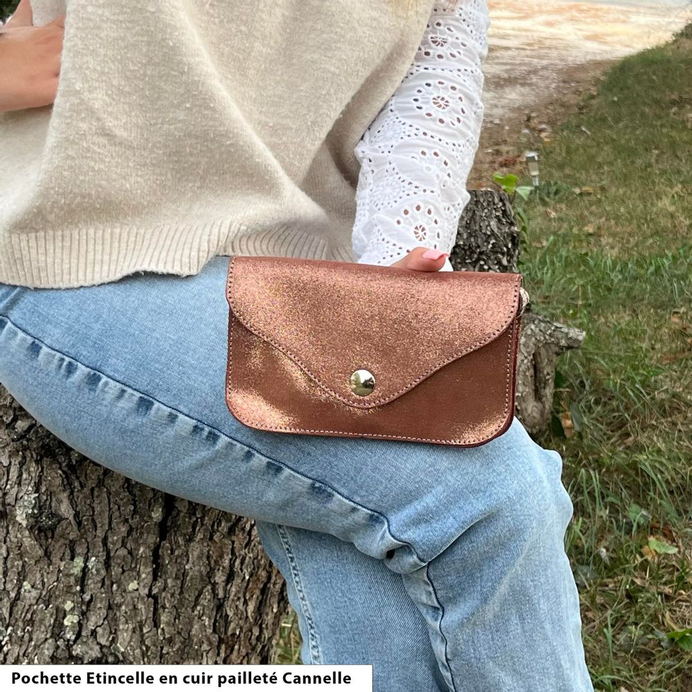 Clutches - Etincelle pouch - LA CARTABLIÈRE
