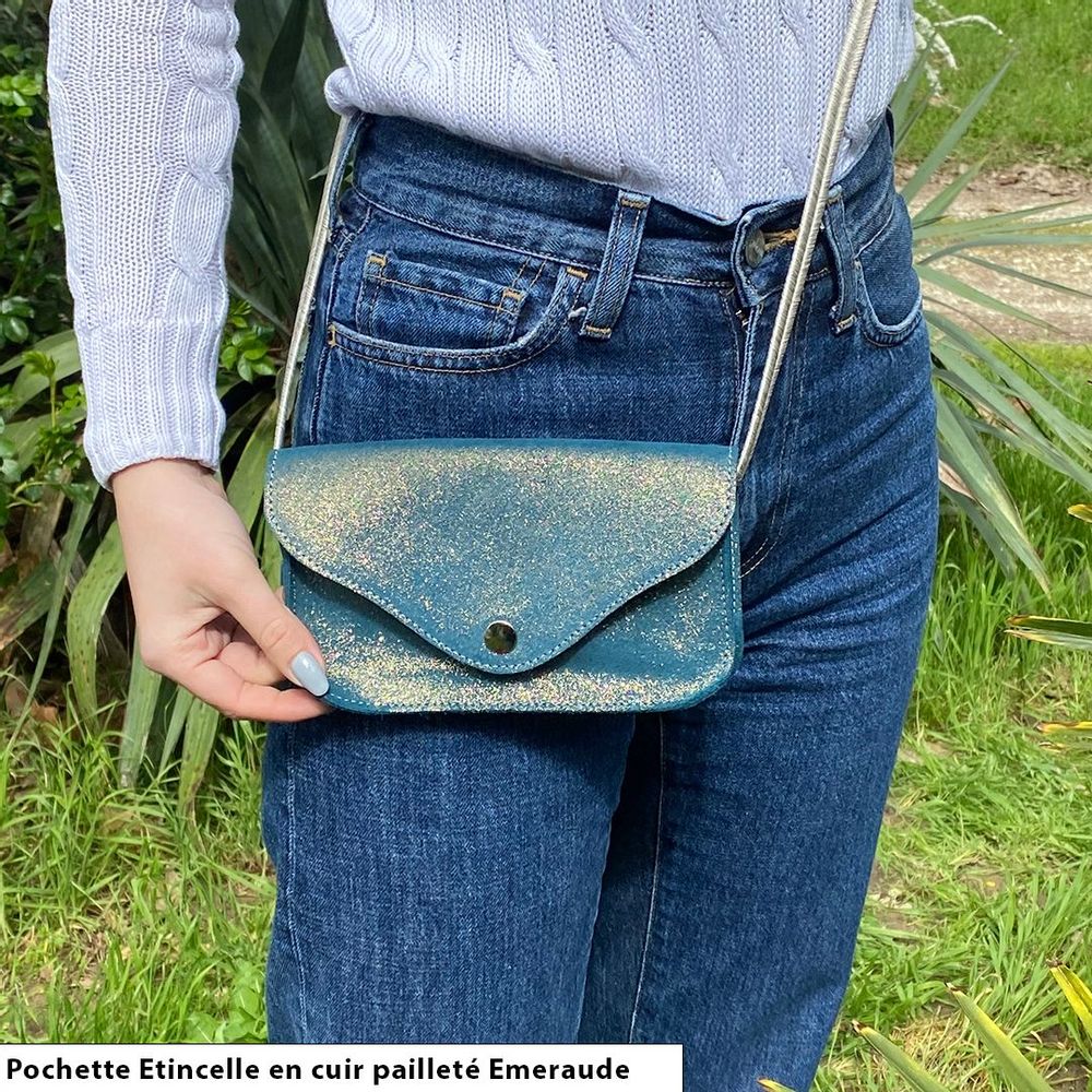 Clutches - Etincelle pouch - LA CARTABLIÈRE