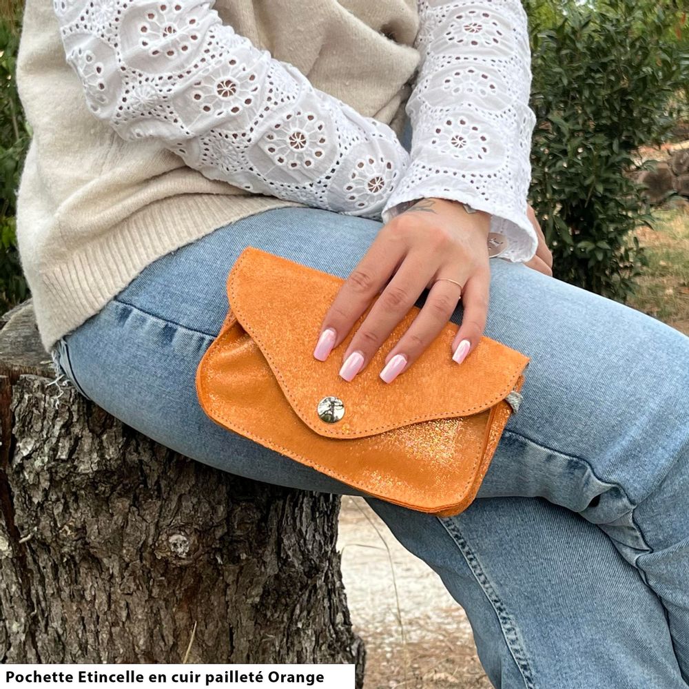 Clutches - Etincelle pouch - LA CARTABLIÈRE