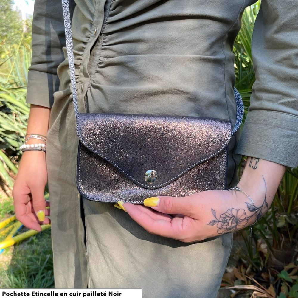 Clutches - Etincelle pouch - LA CARTABLIÈRE
