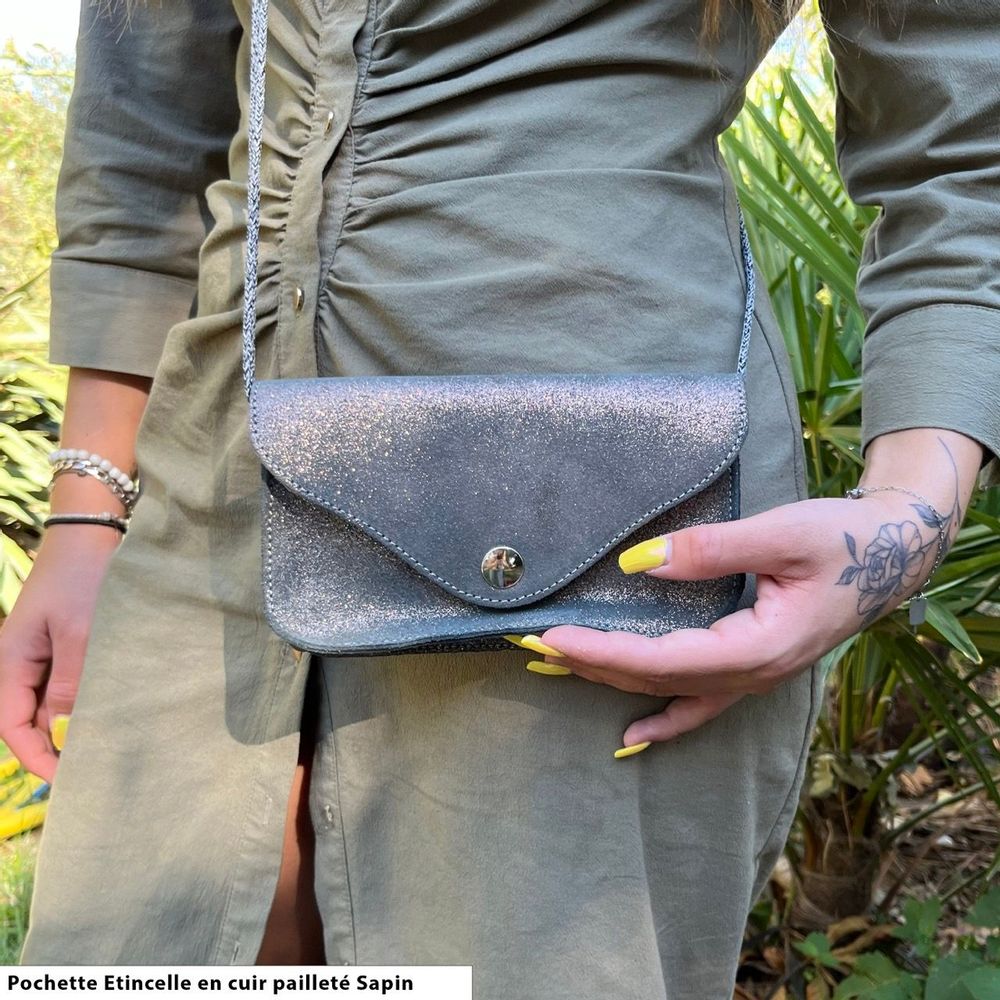 Clutches - Etincelle pouch - LA CARTABLIÈRE
