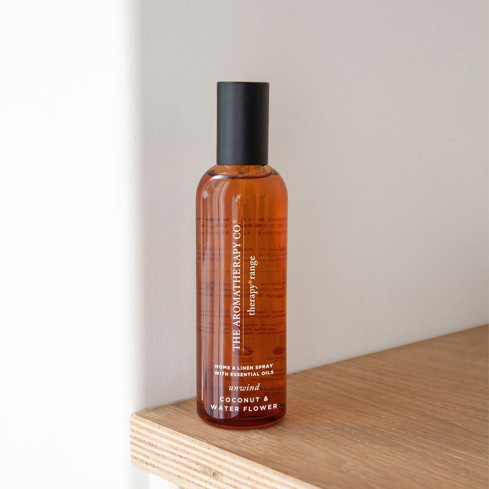 Home fragrances - Therapy Home & Laundry Spray with Essential Oils - THE AROMATHERAPY CO.