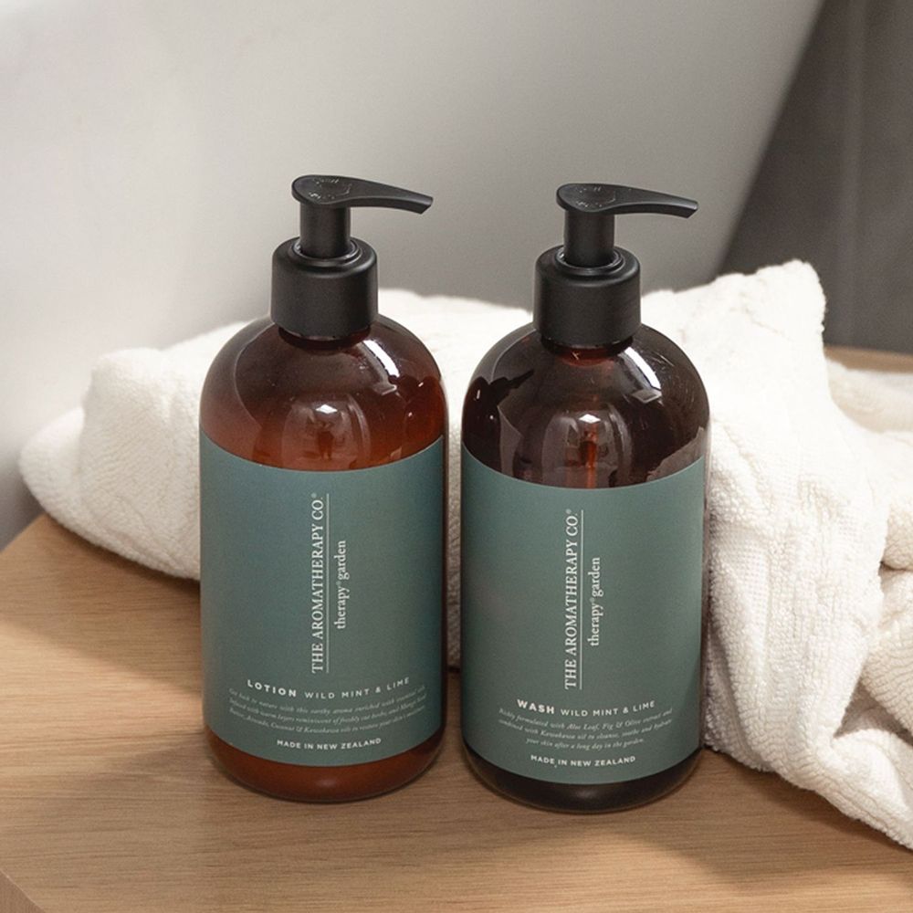 Cosmétiques - Therapy Garden Lavage et Lotion - THE AROMATHERAPY CO.