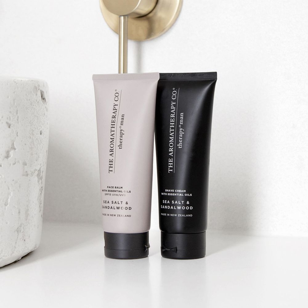 Cosmétiques - Hydratant coporel - Therapy Man - THE AROMATHERAPY CO.