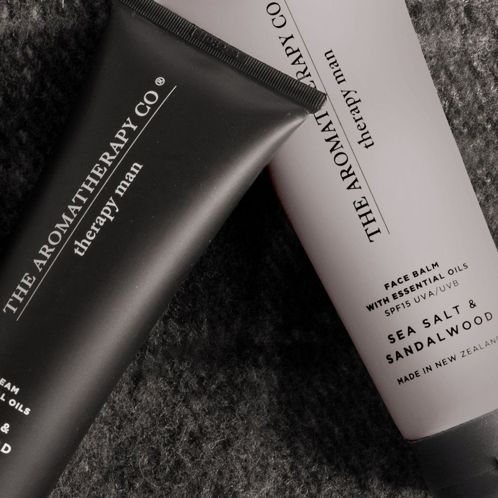 Cosmétiques - Hydratant coporel - Therapy Man - THE AROMATHERAPY CO.