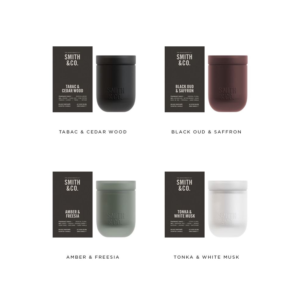 Candles - Smith & Co. Scented Candle - THE AROMATHERAPY CO.