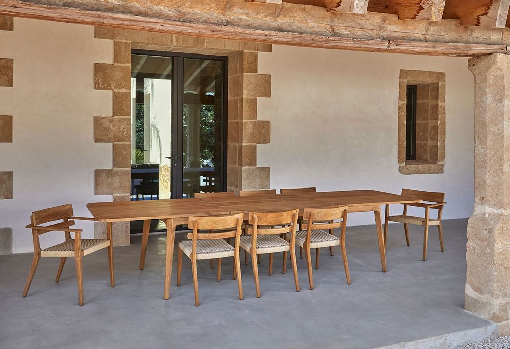 Systèmes de terrasse - Table à manger extensible Paralel Collection - POINT