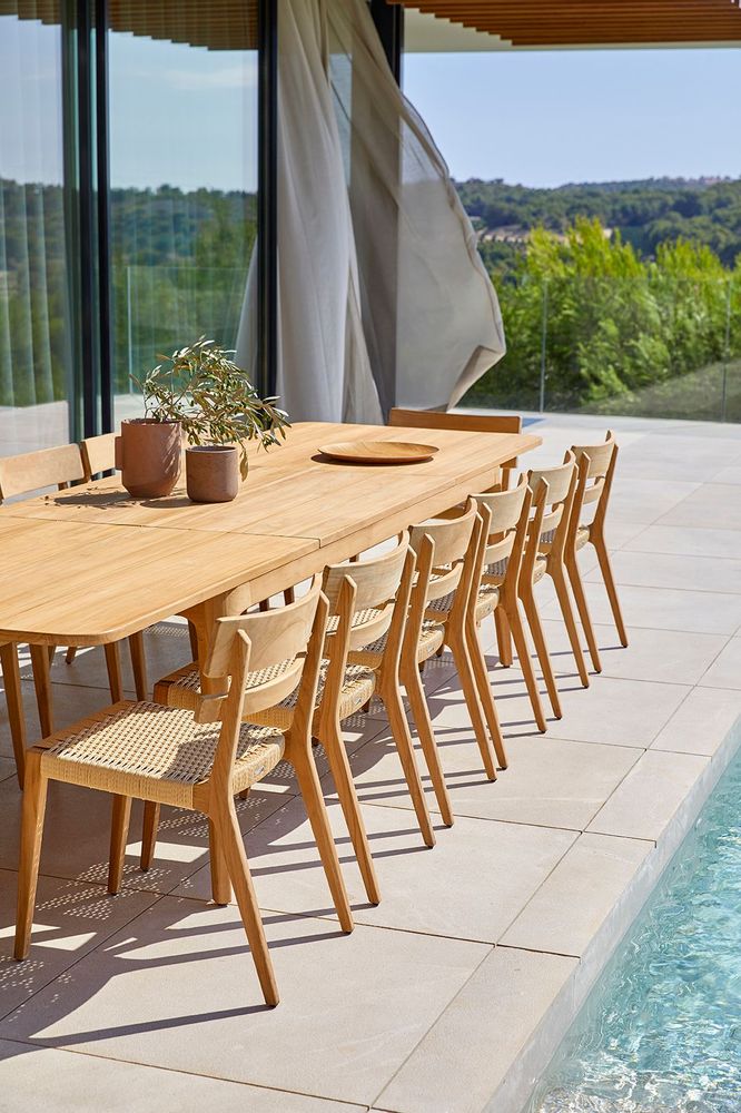 Systèmes de terrasse - Table à manger extensible Paralel Collection - POINT