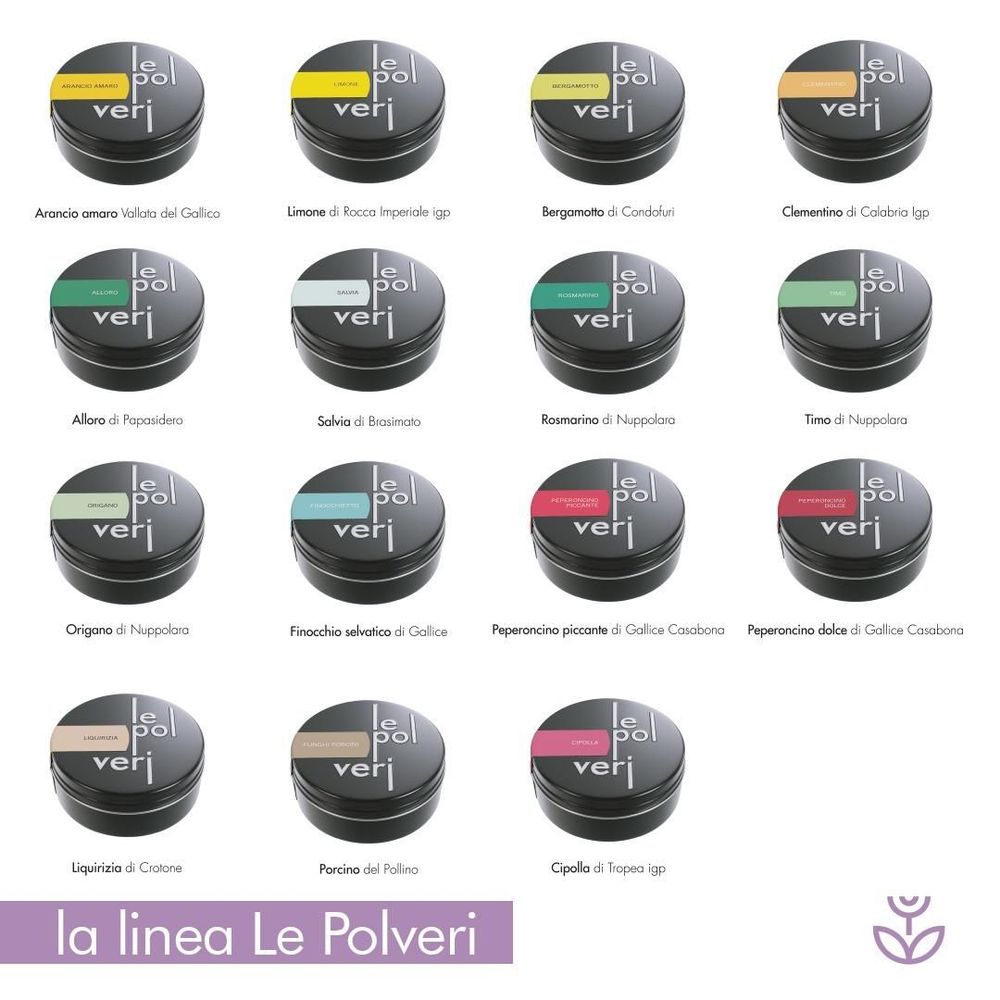 Condiments - POLVERI ALIMENTARI - ANTICHE ESSENZE MEDITERRANEE