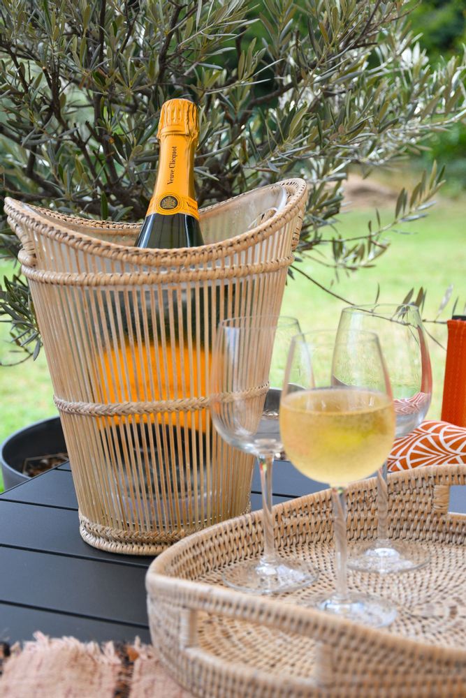 Plats et saladiers - Seau à champagne Konbo white led - PAGAN