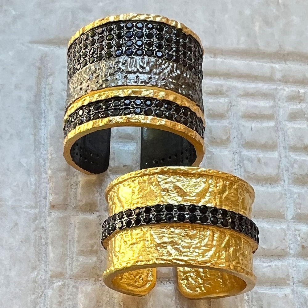 Bijoux - BAGUE NUIT DES TEMPS - COLLECTION ARKEOS - KARAWAN AUTHENTIC