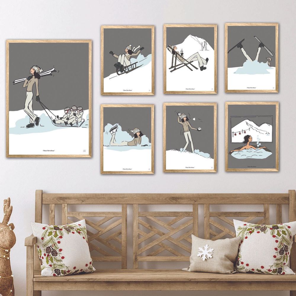Poster - Mountain Collection - L'HEURE MERVEILLEUSE