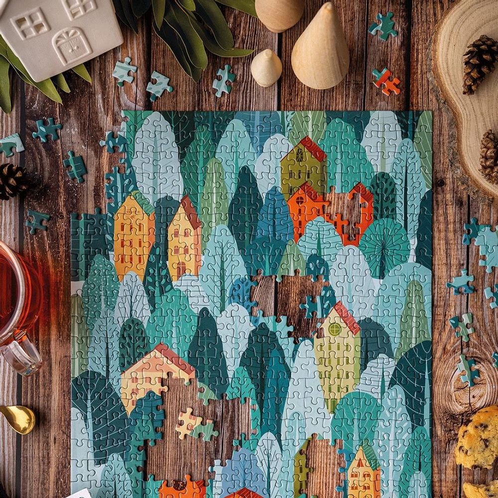 Decorative objects - Multitude 500 piece jigsaw - MAISON JOLIETTE
