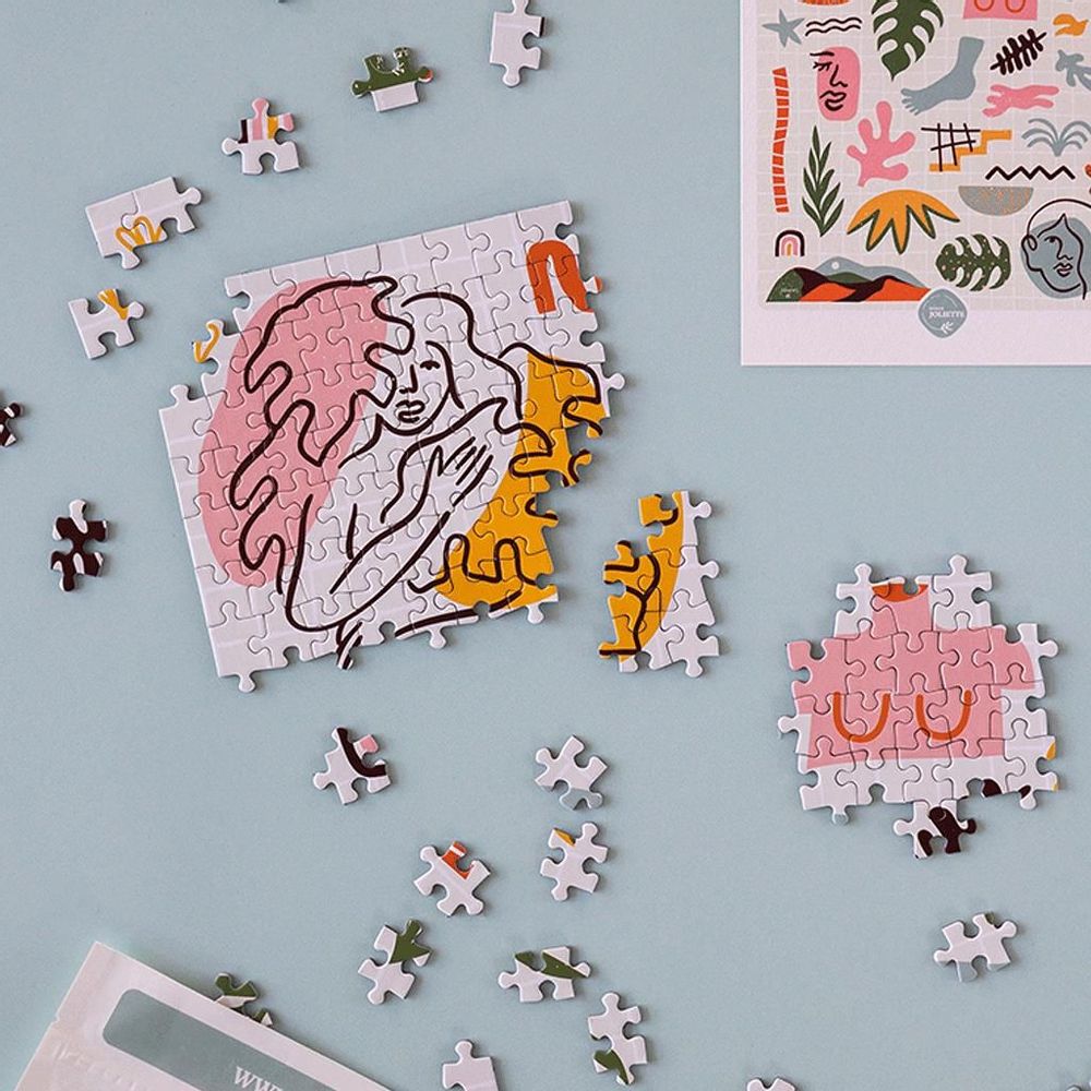 Decorative objects - Multitude 500 piece jigsaw - MAISON JOLIETTE