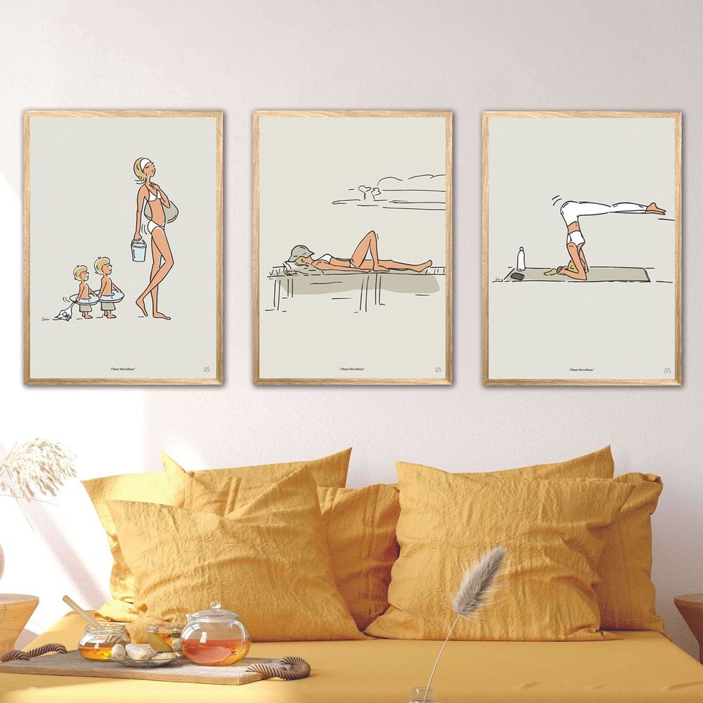 Poster - Sea Collection - L'HEURE MERVEILLEUSE