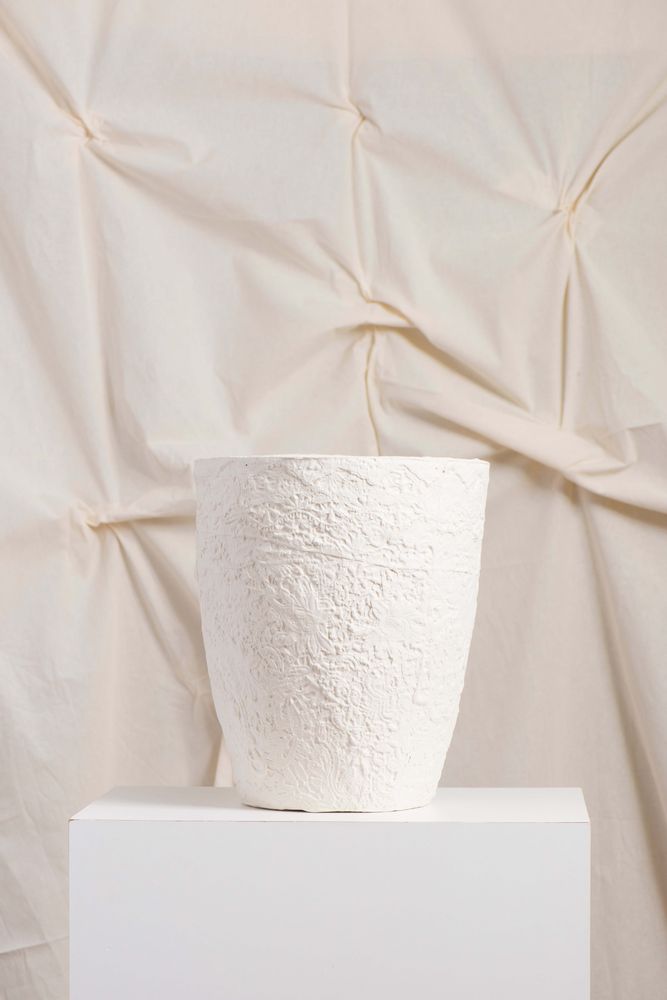 Vases - Prose series vase and lace tales GG vase in porcelain - ATELIER LE MOTIF