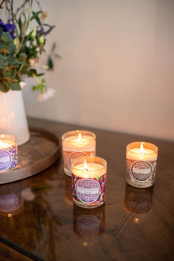 Objets de décoration - Bougie parfumée Figue - CONFIDENCES PROVENCE