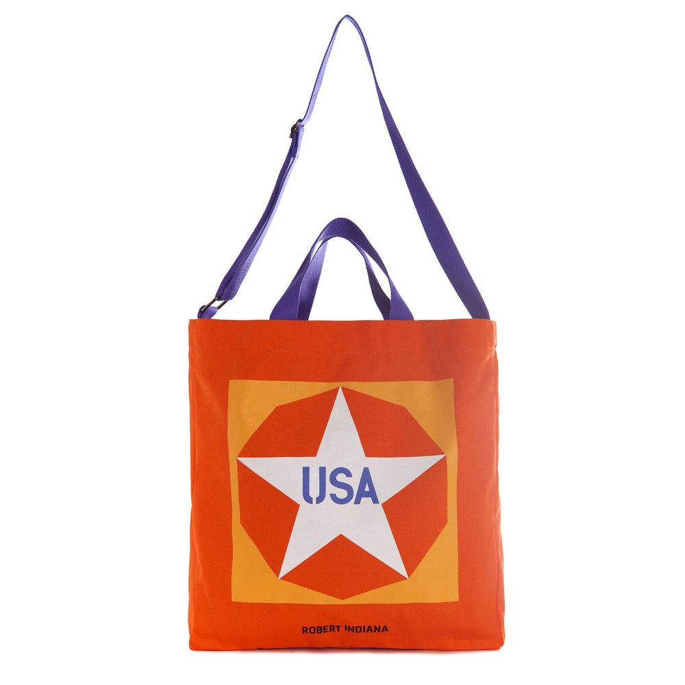 Apparel - Robert Indiana NEW GLORY PENNY Crossbody Tote Bag - ROME PAYS OFF