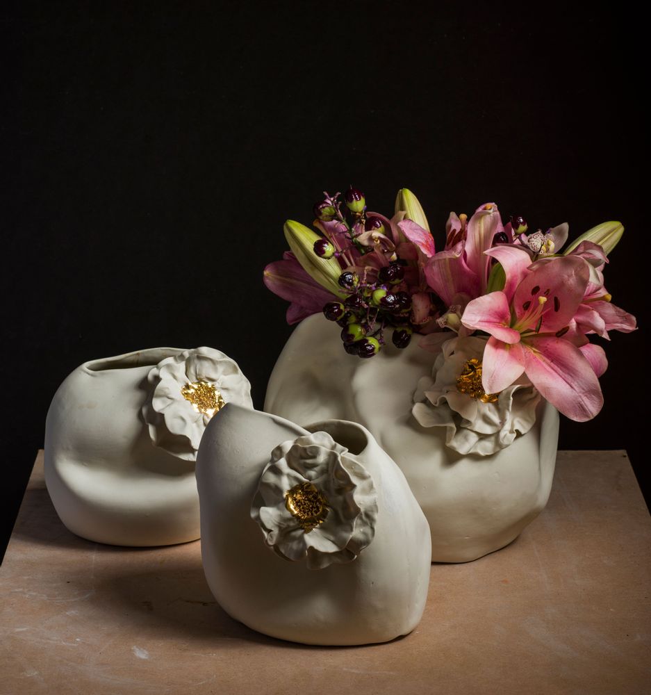 Vases - golden poetry series - ATELIER LE MOTIF