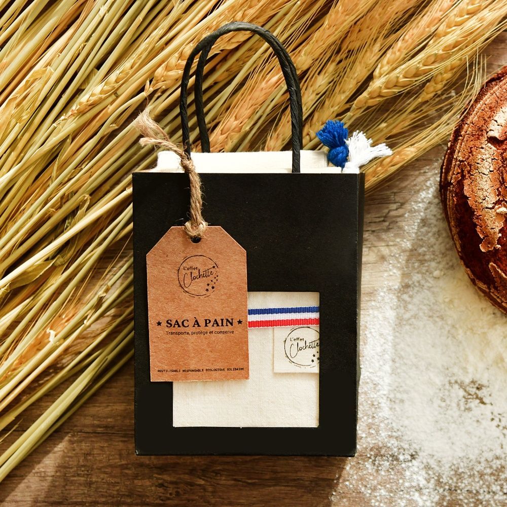 Food storage - Individual bread bag\" Frenchy\ " - L'EFFET CLOCHETTE / THE TINKER BELL EFFECT