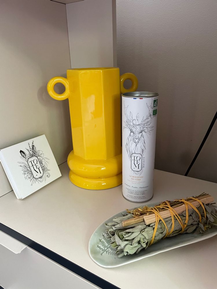 Cadeaux - bâton de fumigation à la française - Bouquet du cerf BIO - TOTEM NATURE - ENCENS ET FUMIGATION