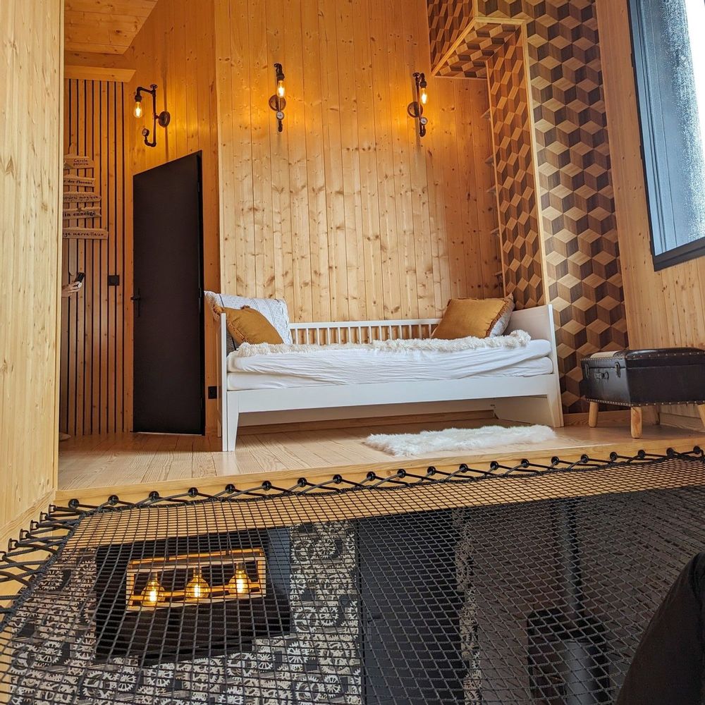 Revêtements sols intérieurs - Filet d’habitation horizontal intérieur - LOFTNETS