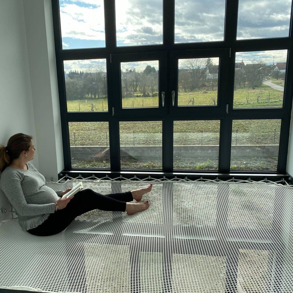 Revêtements sols intérieurs - Filet d’habitation horizontal intérieur - LOFTNETS