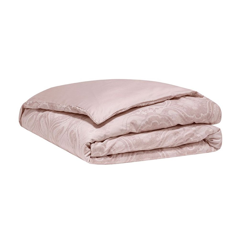 Linge de lit - Shalimar Rosée - Parure de lit en satin de coton bio - ALEXANDRE TURPAULT