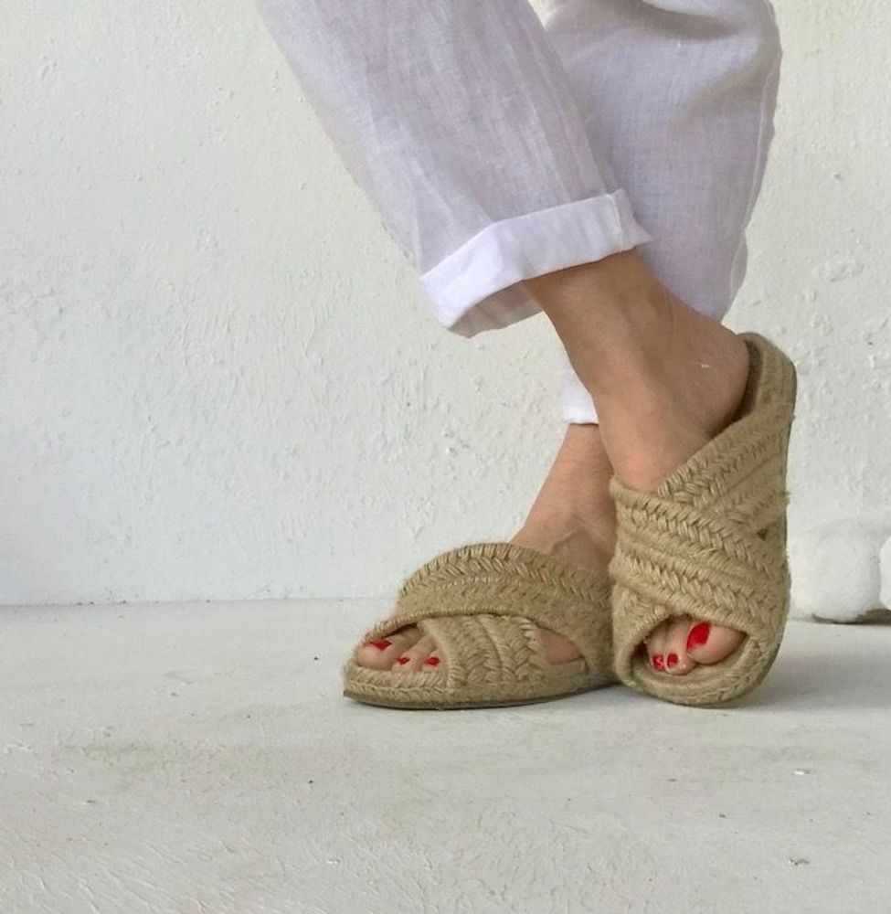 Chaussures - Chic Bohème : Espadrilles Artisanales en Jute - ATELIER COSTÀ