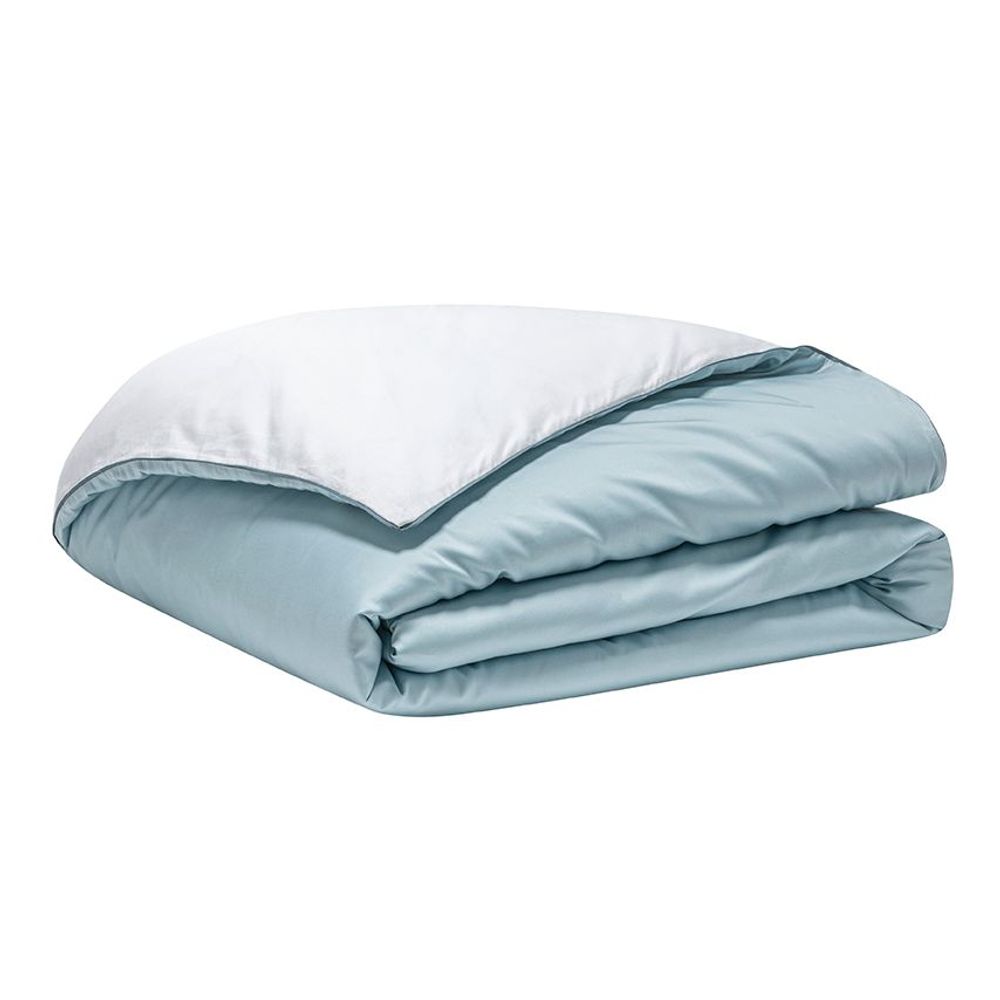 Linge de lit - Nobel Baltique / Blanc / Marine - Parure de lit personnalisable - ALEXANDRE TURPAULT