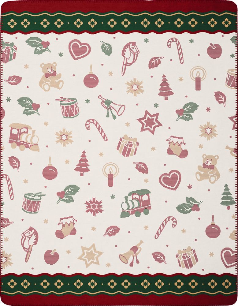 Plaids - Villeroy & Boch couvertures de noel & coussin. - BIEDERLACK