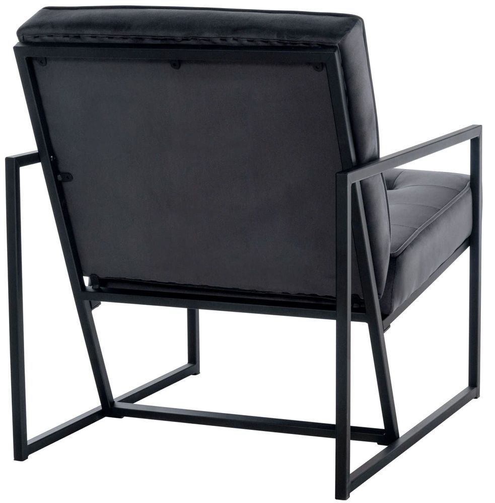 Armchairs - Avon Velvet Lounge Chair - VIBORR