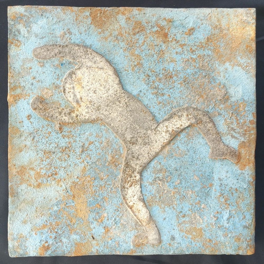 Fresques murales décoratives - Tableau avec poudre de pierre - ANTICARTSTONE