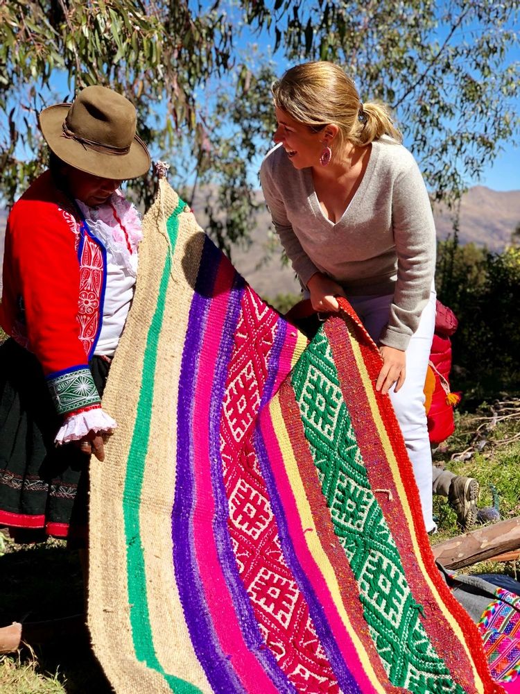 Upholstery fabrics - Andean Frazada - LLAMATIVE