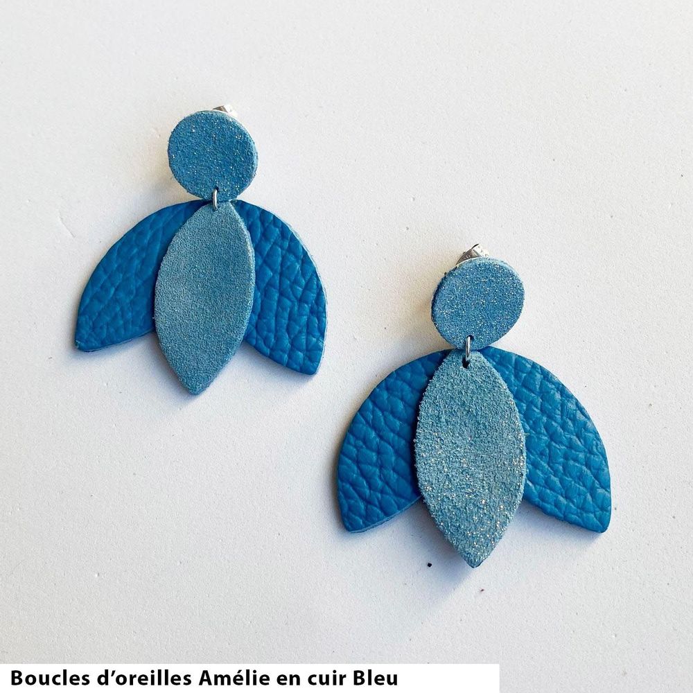 Jewelry - Amelie earrings - LA CARTABLIÈRE