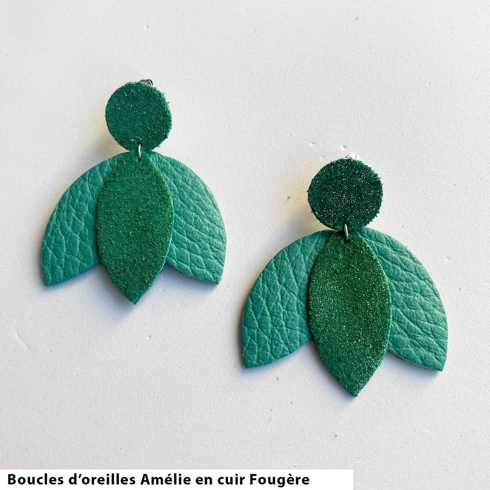 Jewelry - Amelie earrings - LA CARTABLIÈRE