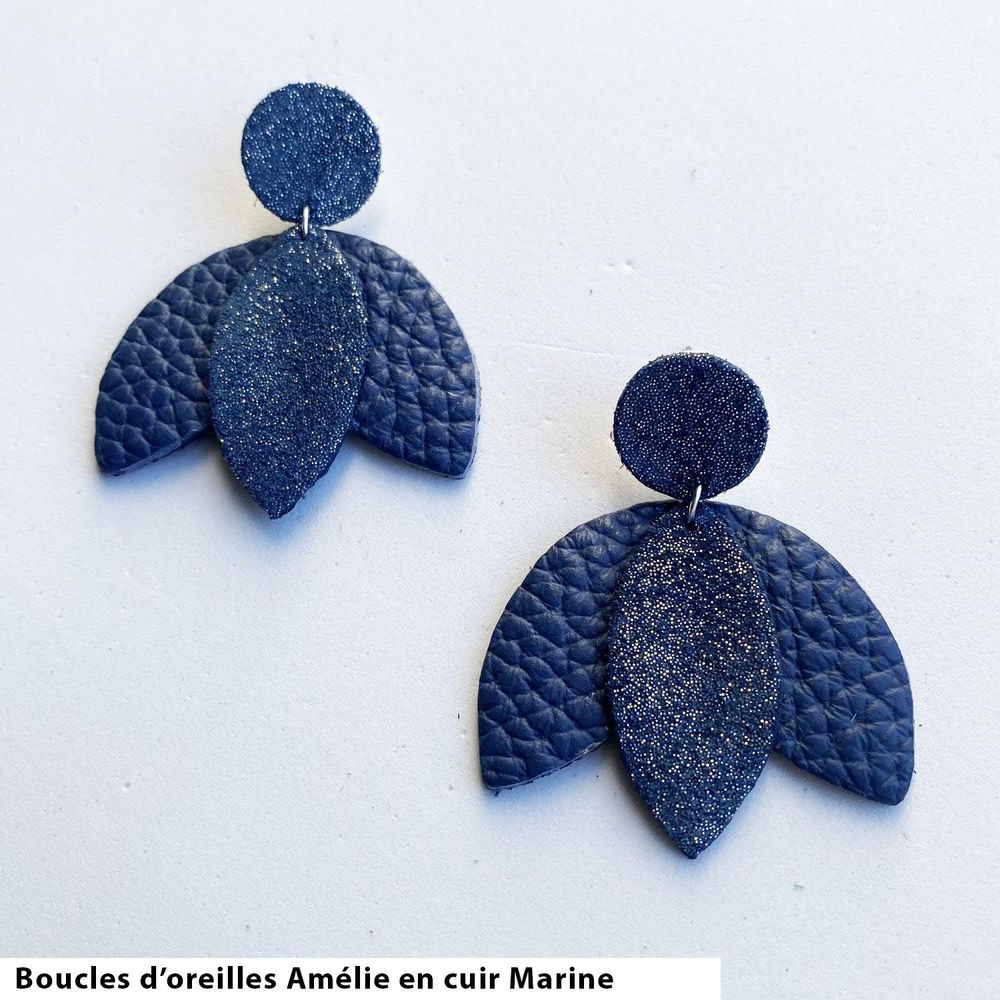 Jewelry - Amelie earrings - LA CARTABLIÈRE