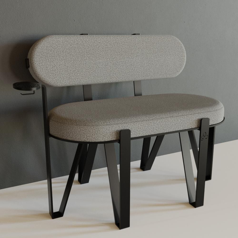 Armchairs - 2 SEATER ARMCHAIR - MAISON BENOÎT MALTIER