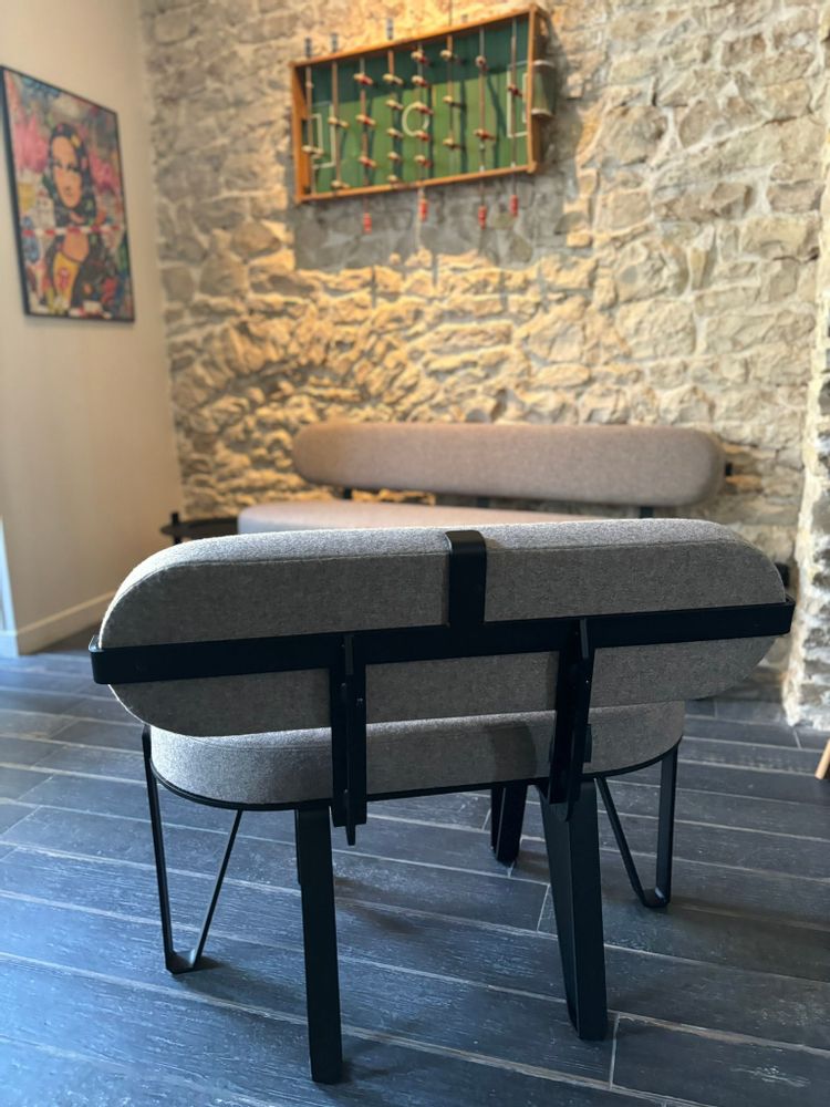 Armchairs - 2 SEATER ARMCHAIR - MAISON BENOÎT MALTIER