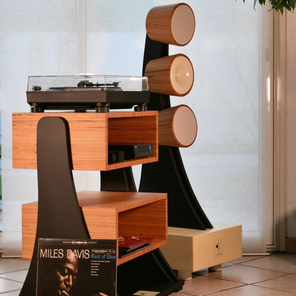 Pièces uniques - Meuble HiFi Duo - LIVEHORN