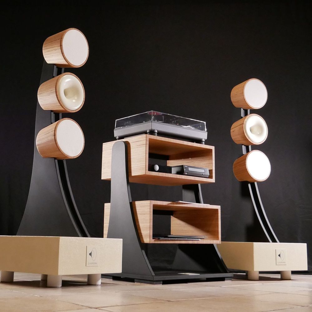 Pièces uniques - Meuble HiFi Duo - LIVEHORN
