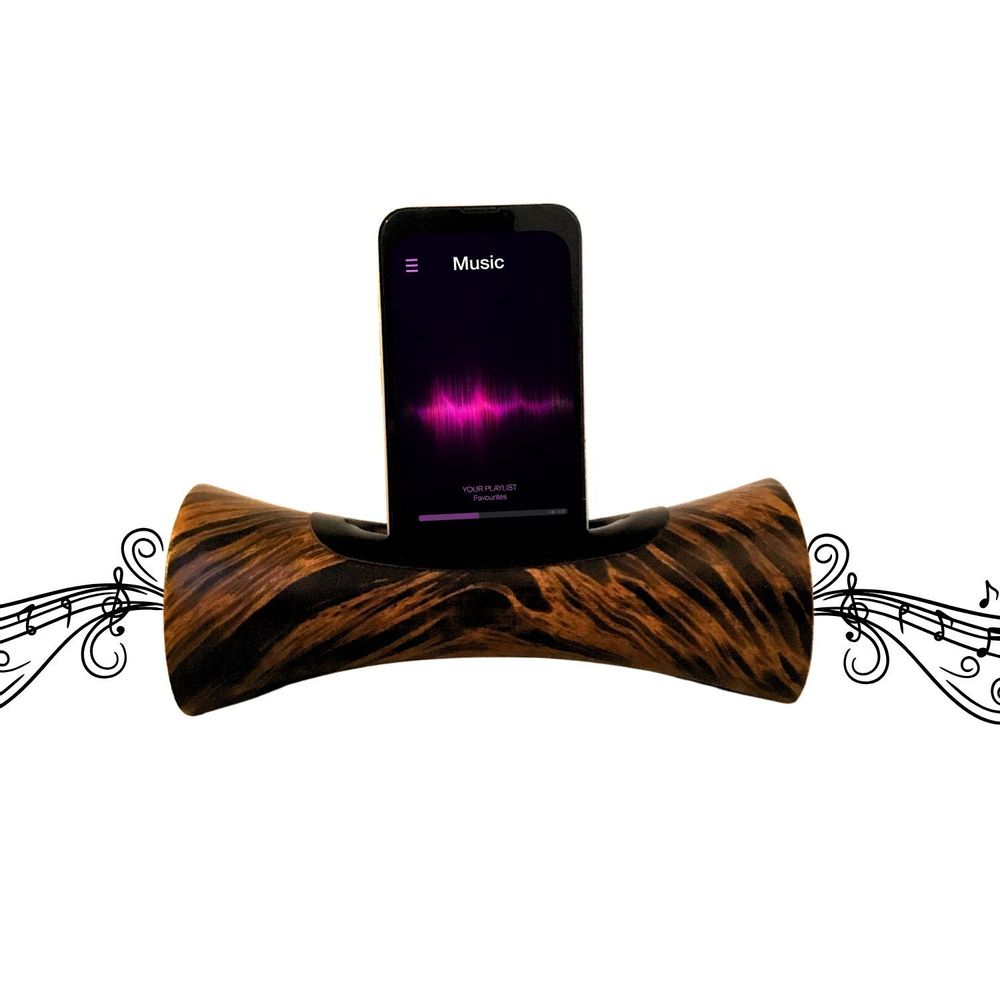 Enceintes et radios - Enceinte "Loupe" au bois de manguier - COCOONME
