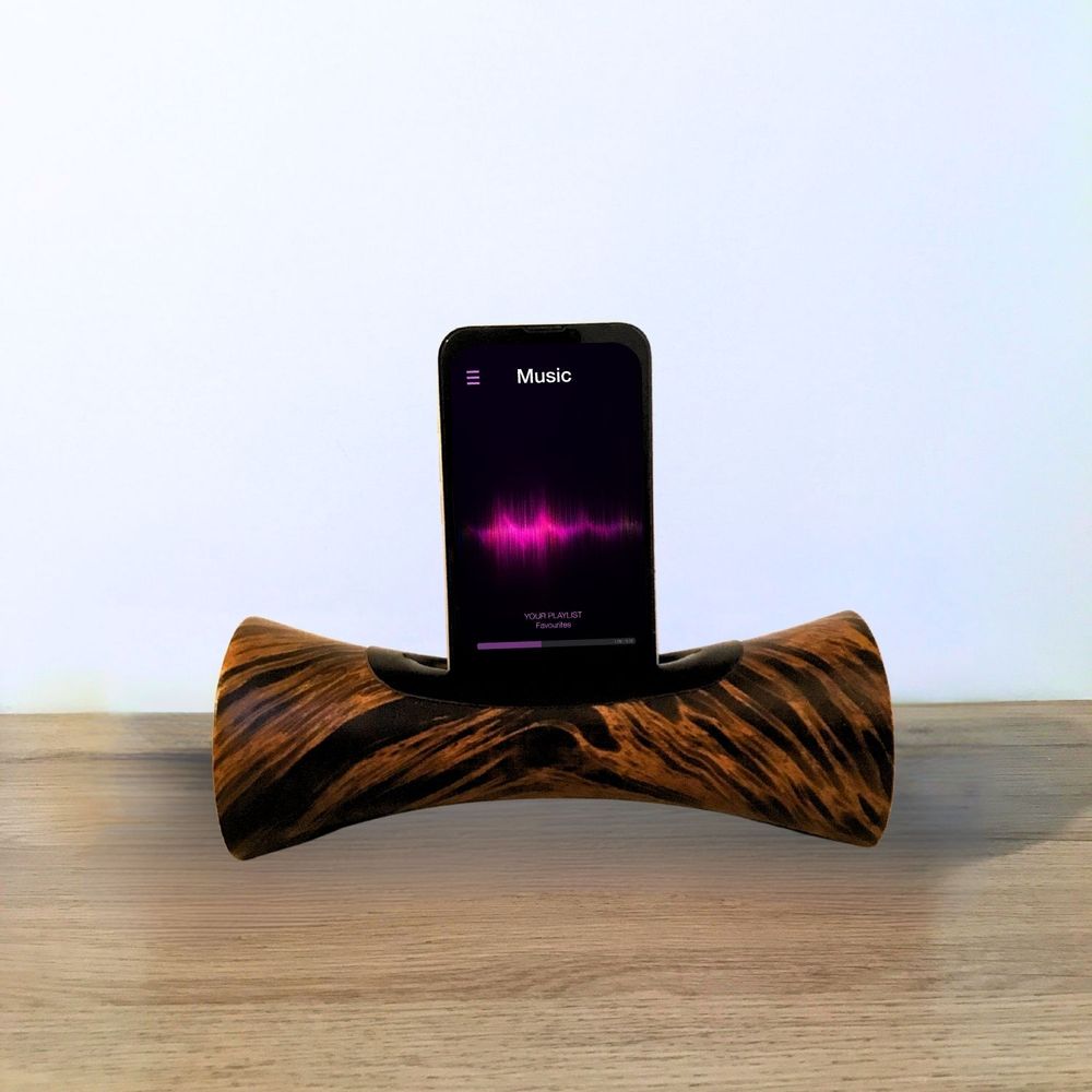Enceintes et radios - Enceinte "Loupe" au bois de manguier - COCOONME