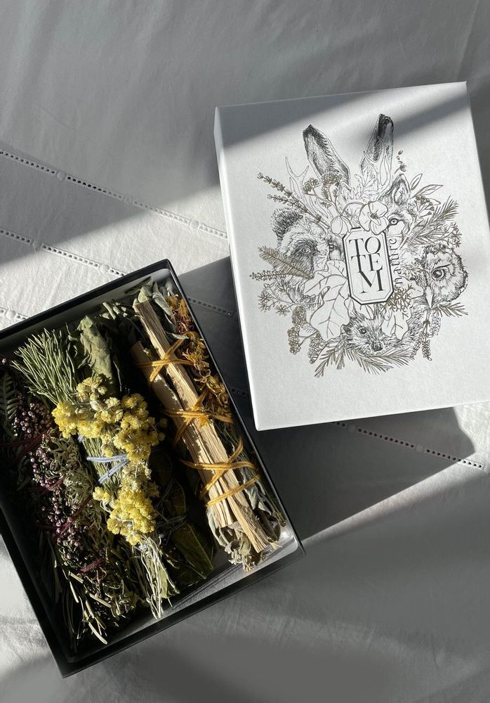 Home fragrances - BOX OF 3 FUMIGATION BUNCHES - RESOURCE - - TOTEM NATURE - ENCENS ET FUMIGATION