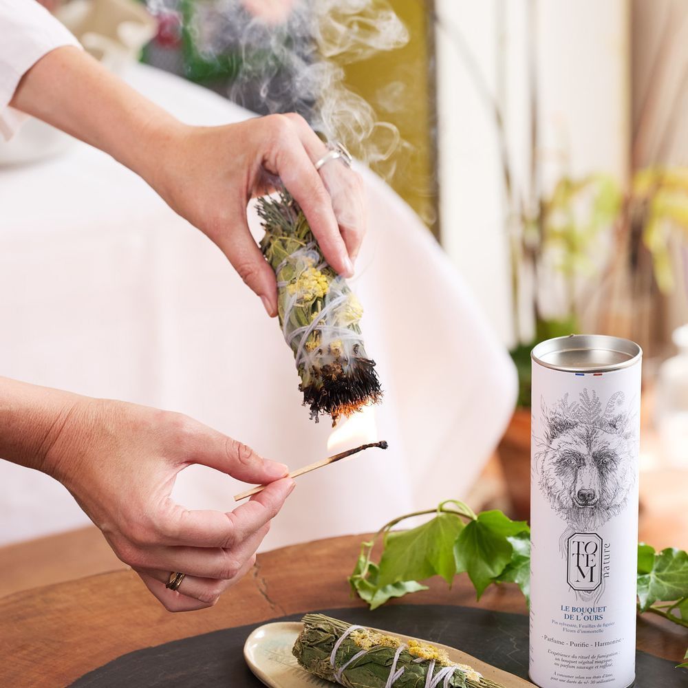 Gifts - fumigation stick - Bouquet of the bear - TOTEM NATURE - ENCENS ET FUMIGATION
