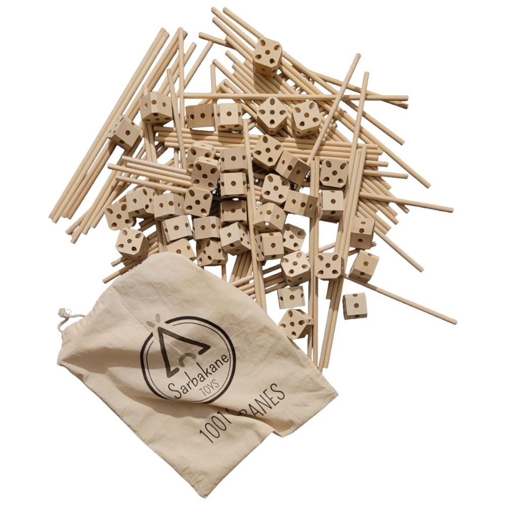 Toys - 1001 Cabin Construction Kit - 111 pieces - 1001 CABANES