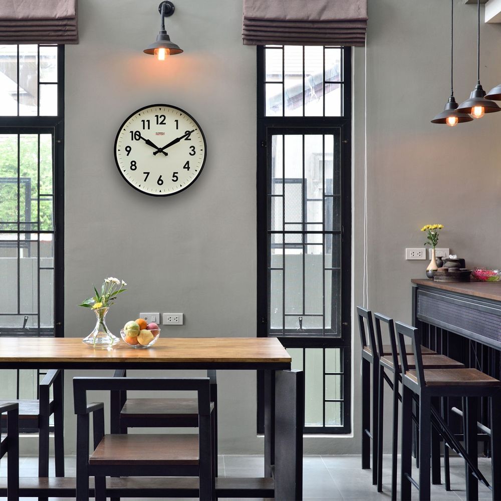 Clocks - Factory XL Wall Clock - CLOUDNOLA