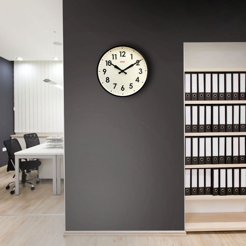 Clocks - Factory XL Wall Clock - CLOUDNOLA